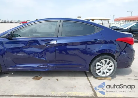 2011 Hyundai Elantra Gls z USA, uszkodzony, nr VIN 5NPDH4AE0BH028334